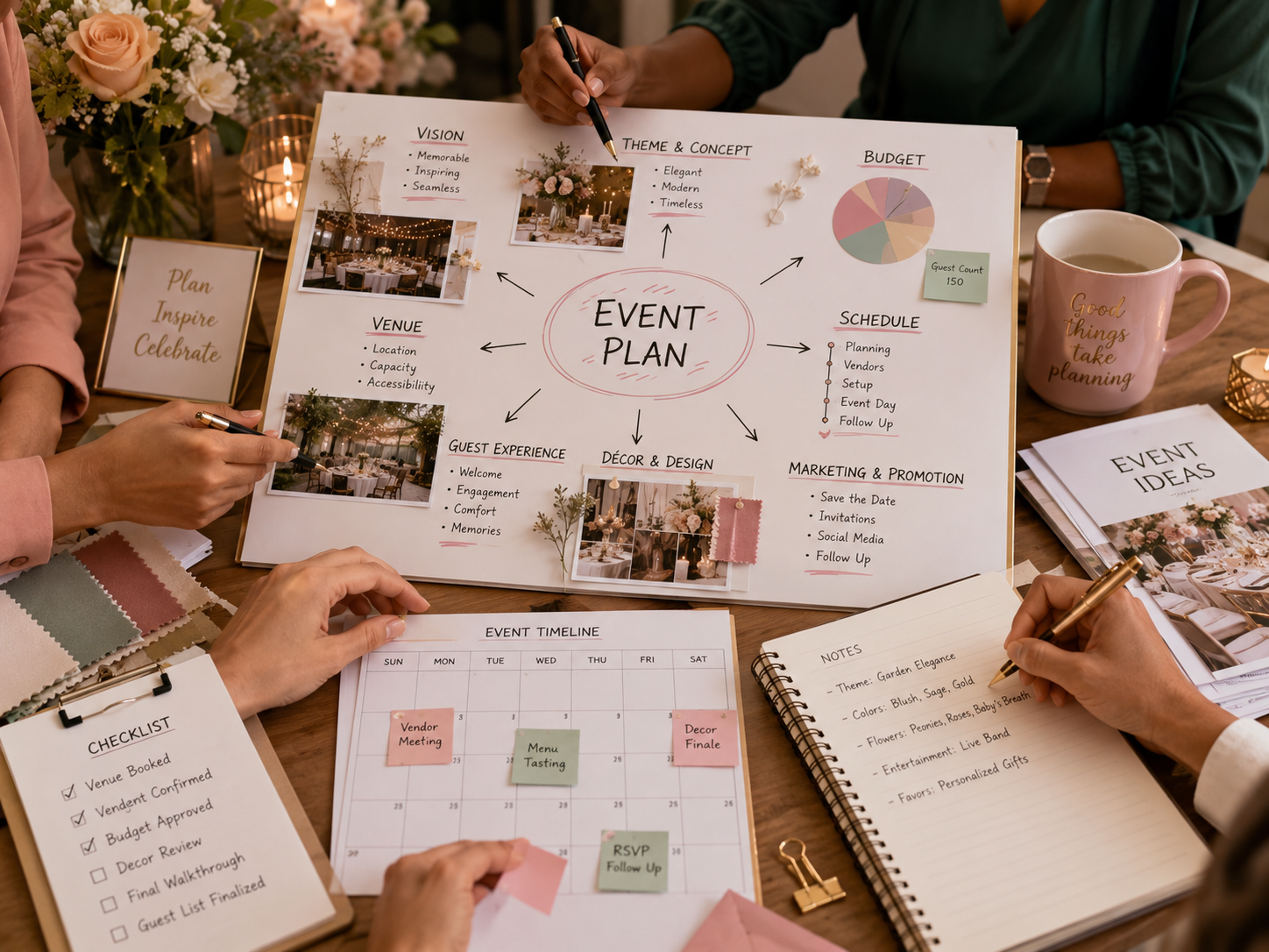 Luxury event planning