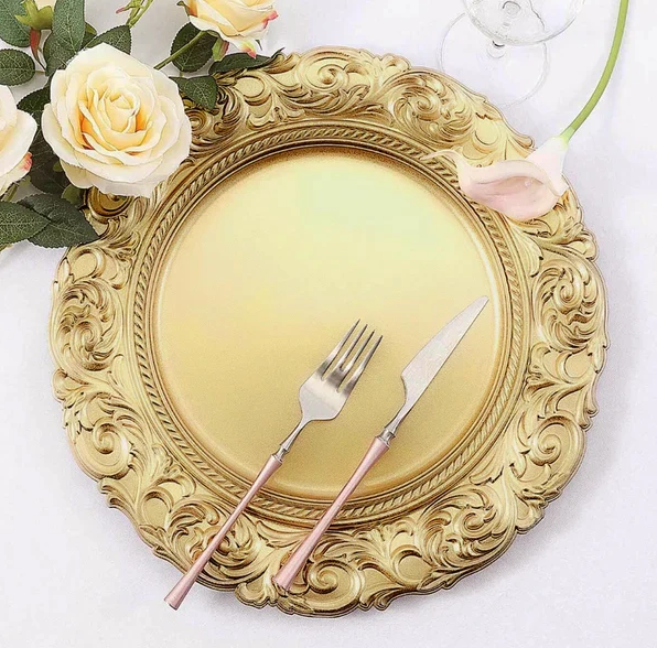 Gold Charger Plates