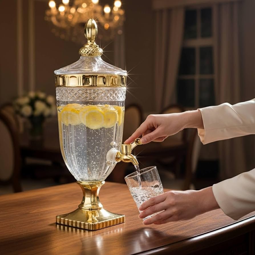 Gold Wedding / Party Juice Dispenser